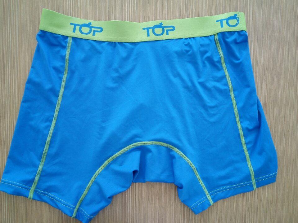 Polyester plain color men's boxers