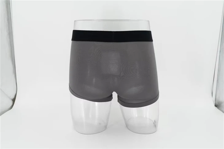 Custom Logo Men's Underwear Wholesale European Large Size Underwear Cotton Solid Breathable Sports Long Men's Boxer best
