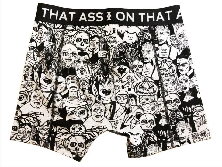 Design Your Own Brand Printed Breathable Men's Underwear