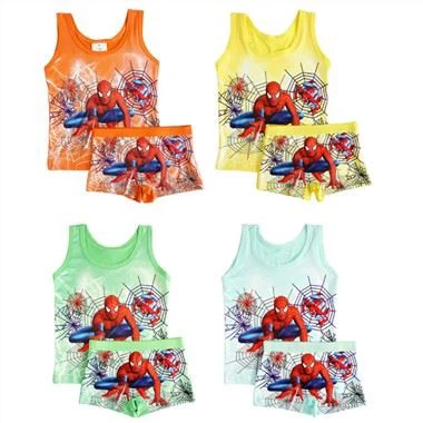 طفل كرتون أولاد أطفال ملاكمون ملابس داخلية