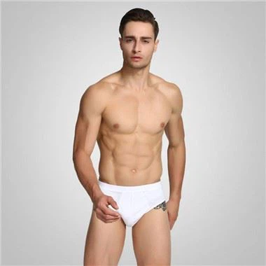100٪ سروال داخلي كلاسيكي سادة مصنوع من القطن